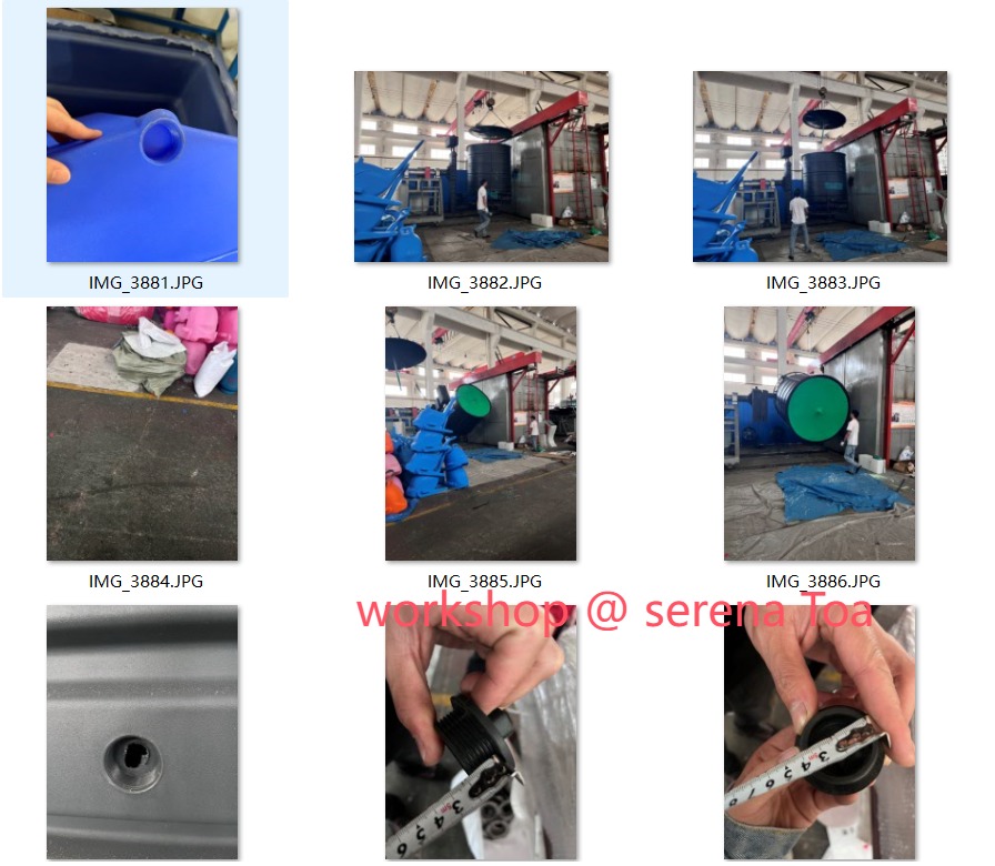 Rotational Molding Process Polyethylene 120L RV Camper Fresh Water Tanks For Camper Trailers