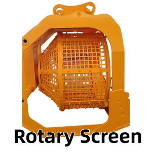China Excavator Rotary Screen Bucket Sieve Bucket Customized wholesale
