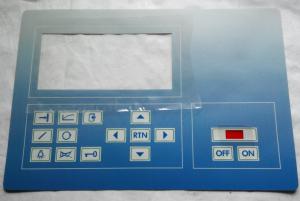 China Keys Rim Embossing Big Size Membrane Switch, 170327 wholesale