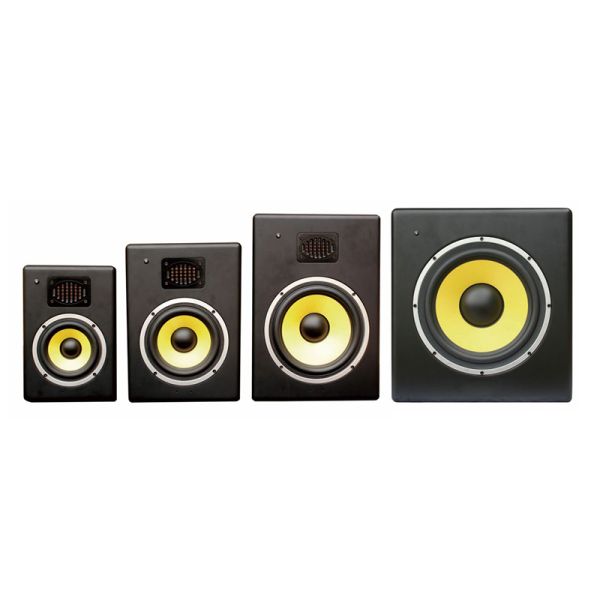 VRT8 Active Studio Monitor Speaker 180W Wireless Bluetooth Wood Cabinet