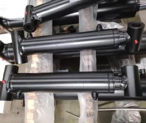 China Trucks Loader Farm Hydraulic Cylinders Double Acting Welded Mid Pressure wholesale
