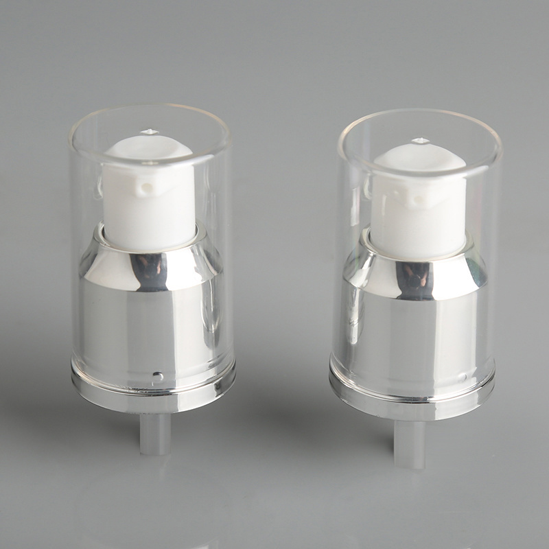 24mm 20mm Aluminum Cream Pump Treatment Pump with as Over Cap