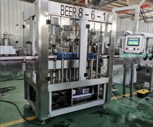 China Small Scale Glass Bottle Keg Filling Equipment Stainless Steel 304 316 wholesale