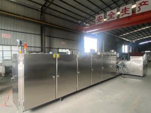 China Stainless Steel Ice Cream Cone Baking Machine PLC Control wholesale