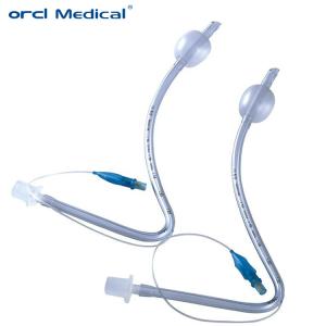 China Transparent Reinforced Endotracheal Tube Cuffed Nasal Preformed Silicone Endotracheal Tube wholesale