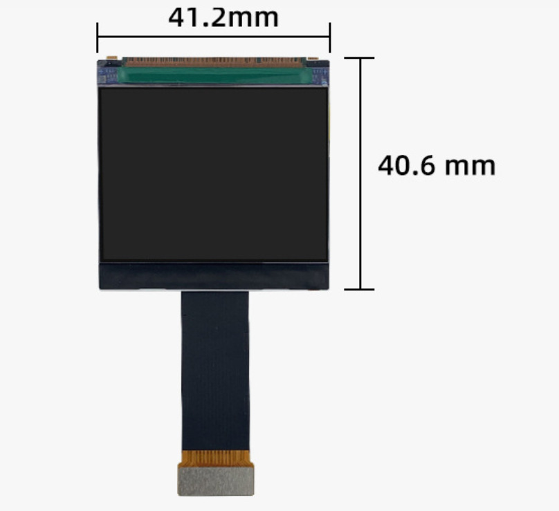 1.89 inch VR TFT display side view
