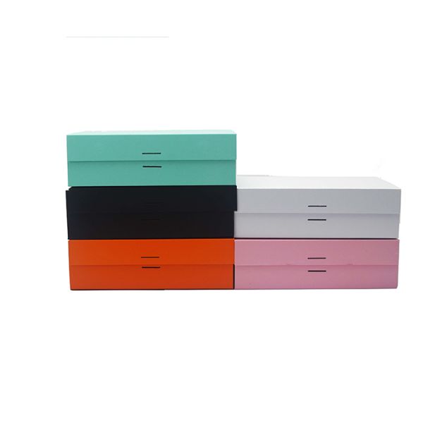 CMYK Custom Logo Gift Packaging Folding Boxes Pink Luxury Foldable Magnetic Gift Box With Ribbon