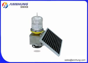 China LED DC12V Solar Aviation Obstruction Light SUS304 Stainless Steel Body wholesale
