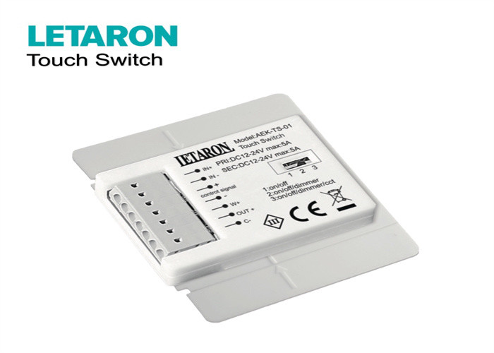 Defogging Led Touch Dimmer Switch Single Key For Mirror Lighting