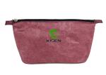 Portable Tyvek Cosmetic Bag With Zipper , Cosmetic Travel Bag Environmental