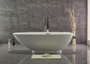 China 1900mm Freestanding Pedestal Tub , American Standard Freestanding Tub With Faucet wholesale