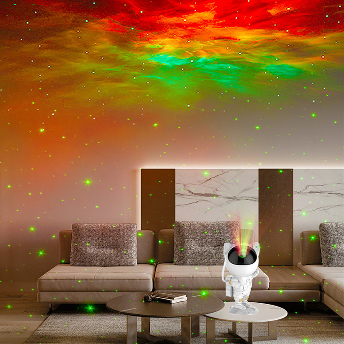 Multipurpose RGB Starry Night Projector , Practical Astronaut Projector Starry Sky