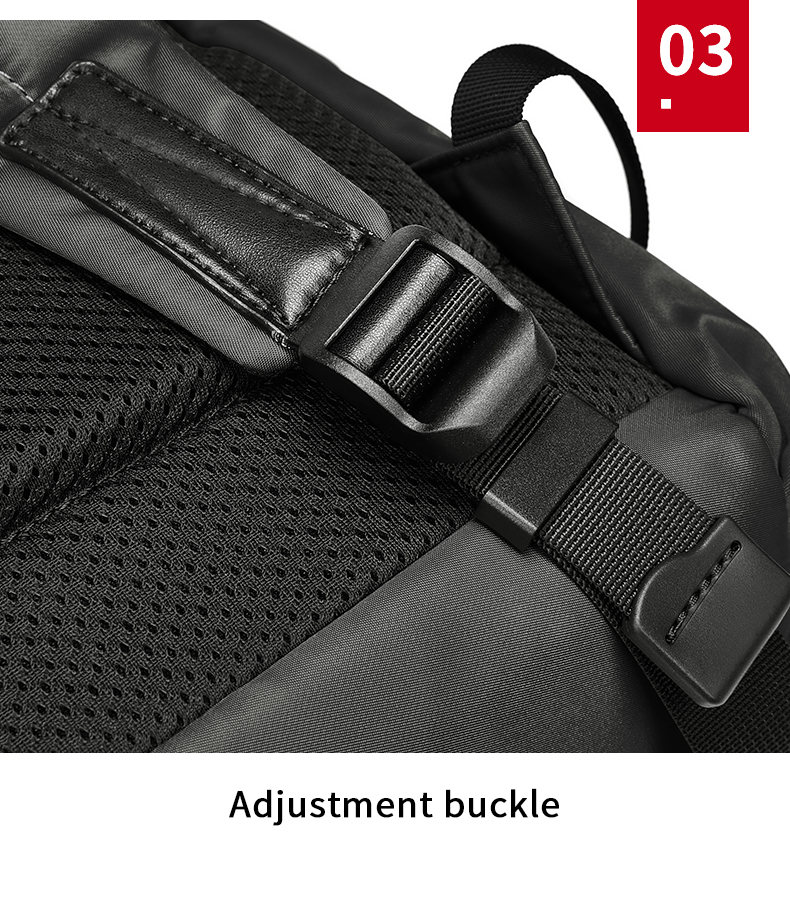 New fashion lightweight back pack college commute waterproof school bags men travel laptop backpack
