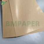High Strength 50gsm Pure MG Ribbed Kraft Paper Roll 750mm