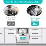 Customized 2mm Kitchen Clean Dirty Dishwasher Clean Sign Magnet 3.54*1.97inch