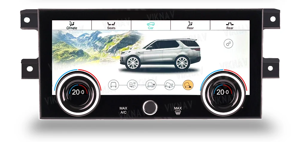 10.4 inch Android Car Radio For Land Rover Discovery 5 LR5 L462 2017-2020 GPS Navigation Player Touch Screen Carplay Hea