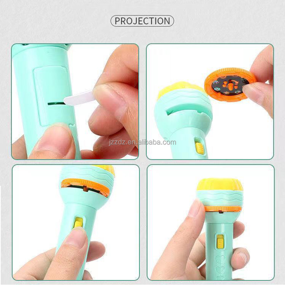 Flashlight Luminous Toy Kids Sleep Story Projector A Fun and Educational Toy for Kids