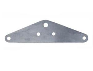 China Transmission Line Yoke Plate Silver Coloring Rated Failure Load 100 - 160kN wholesale