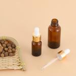 Cylinder 100ml Essential Oil Dropper Bottles UV Coating