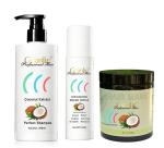 Coconut Shampoo Nourishing Sheen Spray Hair Mask Repair Anti Frizz Smooth