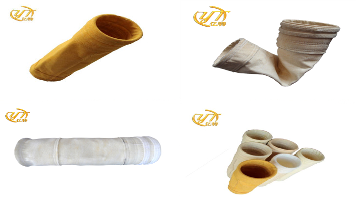 Cement Air Filter Bags for Boiler 2mm Custom Thickness Fair Alkali Resistance
