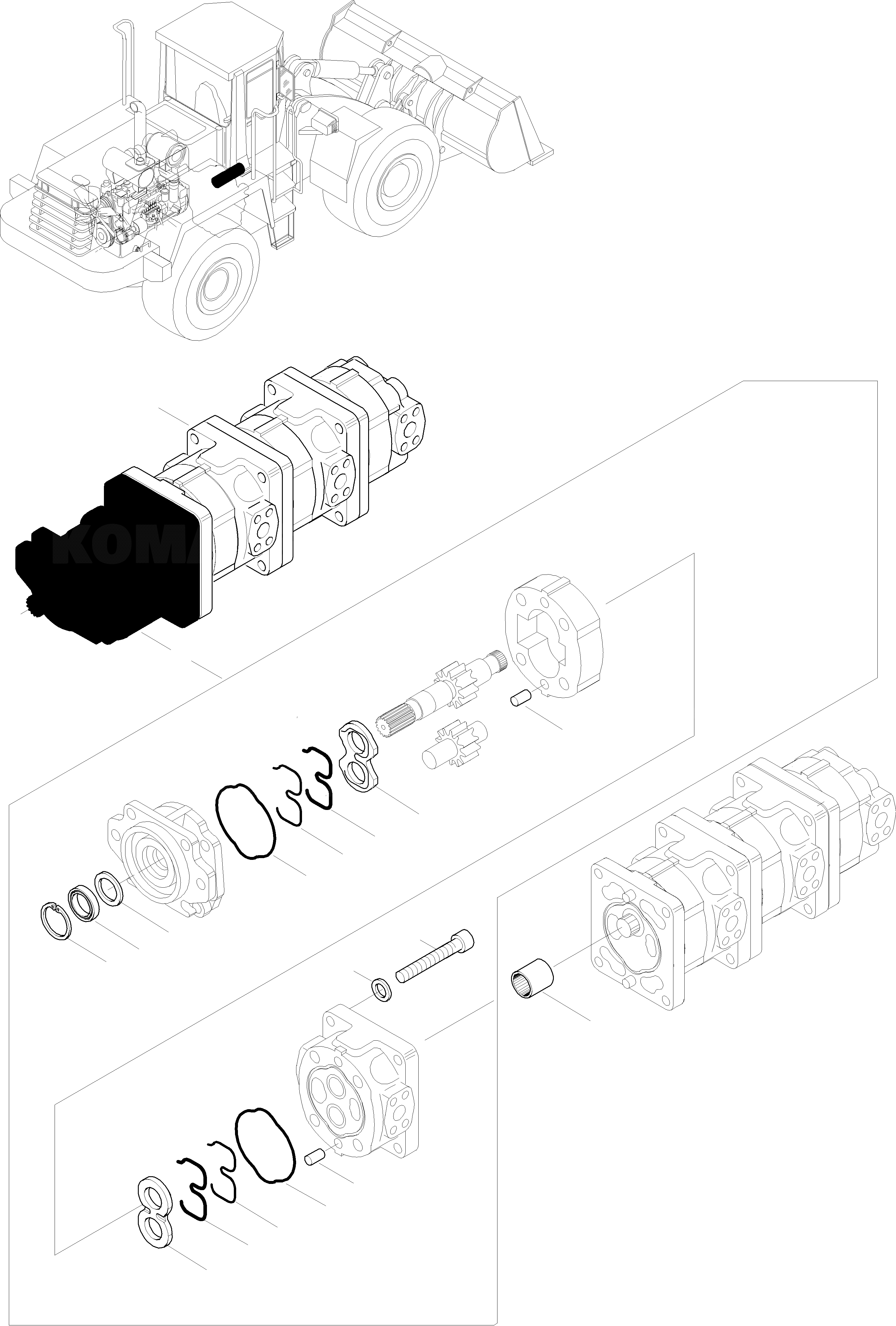 WA380-3 active S/N WA380H20501 - Up