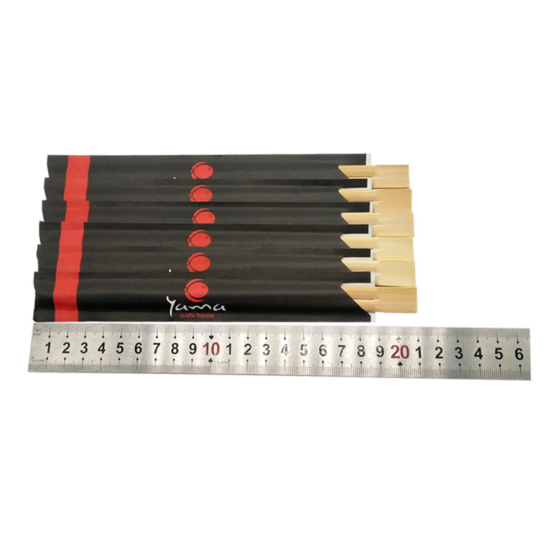 Sterilized Picnic Wooden Chopsticks Disposable , Custom Sleeve Korean Wooden Chopsticks