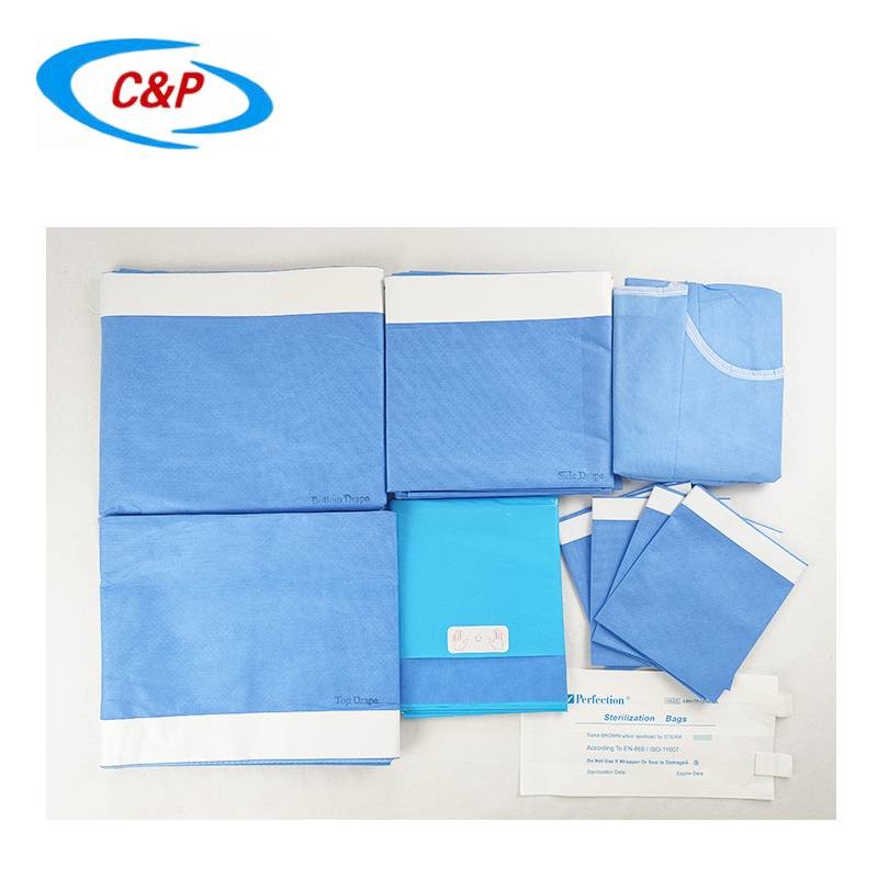 Hospital And Clinic General Surgery Drape Pack SMS Disposable Surgical Universal Kits