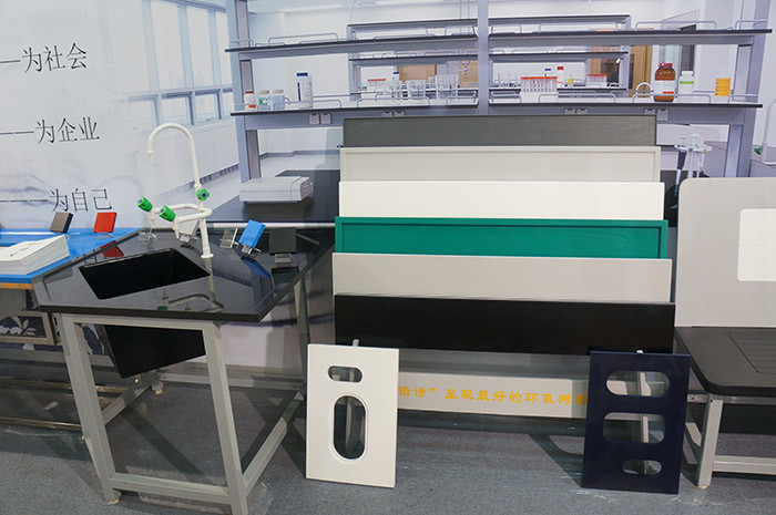 1.0 meter epoxy resin lab countertops for university and scientific research
