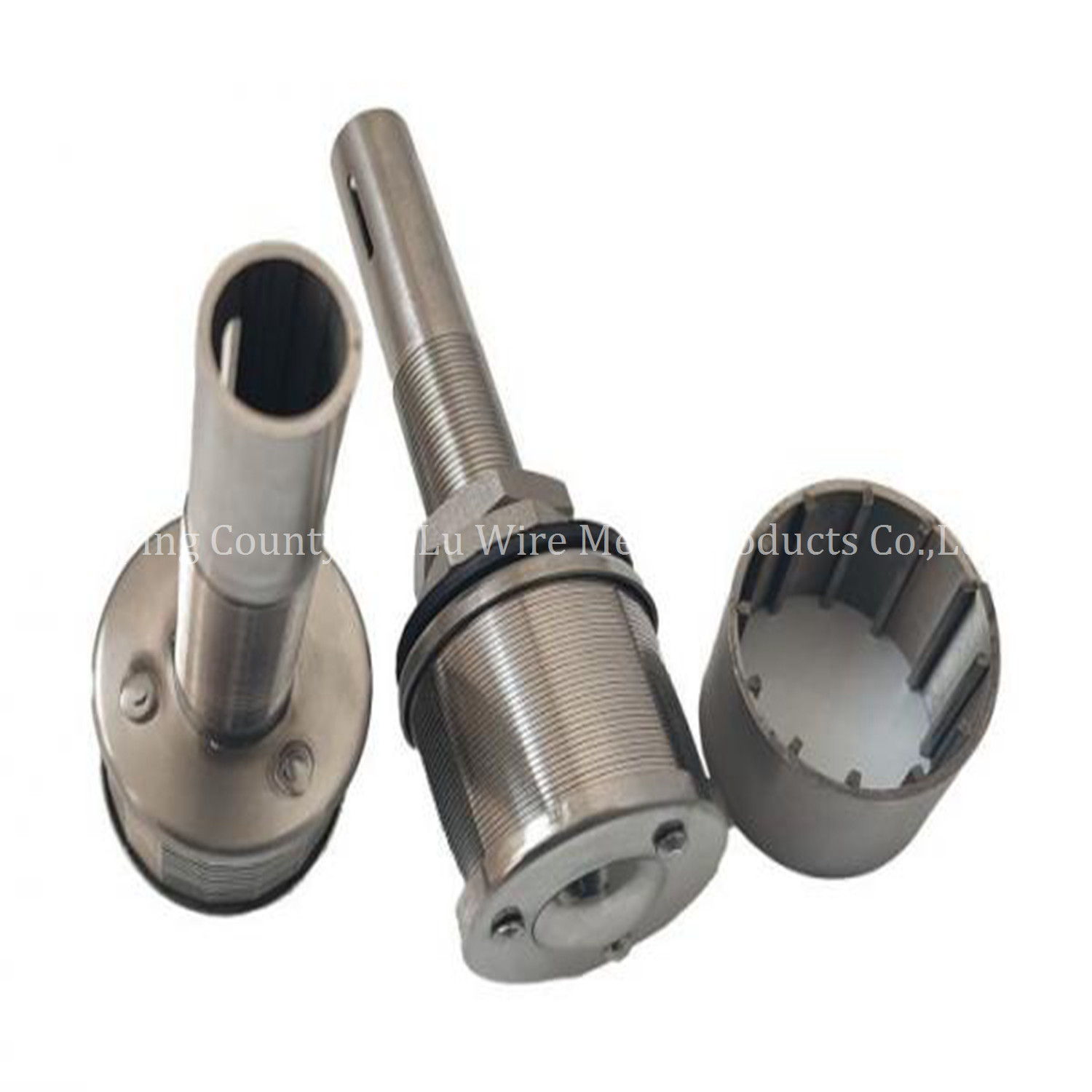 Spray Screen Nozzle With Calibration For Water Spray, Wedge Wire Filter Johnson Strainer Nozzle