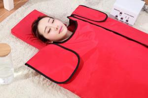 China Red Thermal Sauna Blanket Pressotherapy Far Infrared Thermal Blanket wholesale