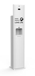 China 10L alcohol liquid gel foam automatic hand sanitizer stand kiosk wholesale