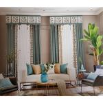 factory high quality ready made curtains for window