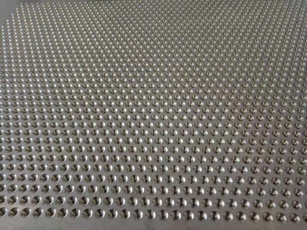 Taper Hole Round Hole Stainless Steel Drilling Metal Mesh Screen Sheet Plate 2