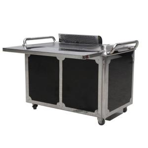 China GREENARK TO29 Stainless Steel Mobile Teppanyaki Grill Table - Gas wholesale