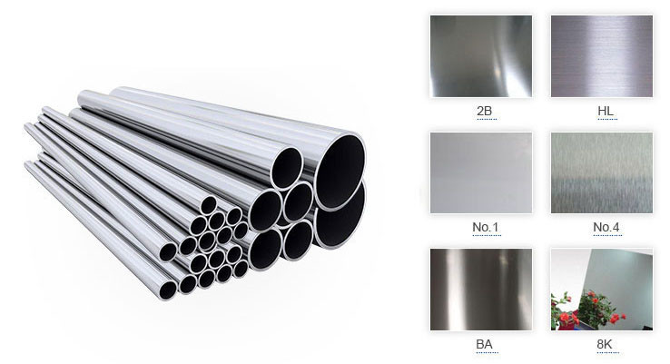 SUS 304 2b Stainless Steel Welded Pipe Bright Polishing 70mm Stainless Steel Pipe