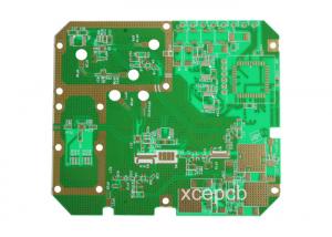 China High Frequency Impedance Rogers PCB Circuit Boards 6 Layer PCB Manufacturing Process on sale