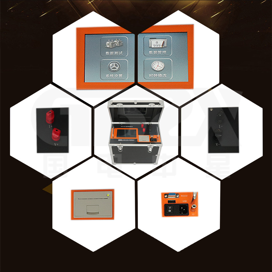 2.5A 5A 10A 20A 40A Transformer Winding Resistance Tester Portable