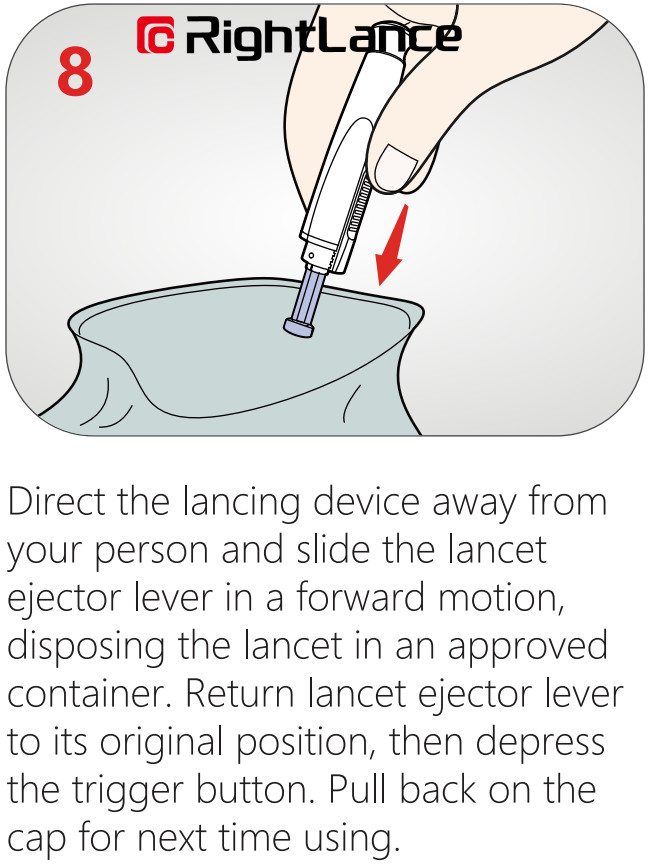Repeated Use Pen Blood Lancet Stainless Steel Glucometer Needle Pen For Blood Collection