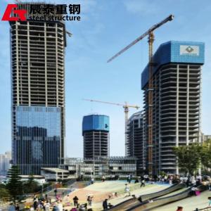 China Modern Steel Frame Multi Storey Buildings Customized For Cement Foundation wholesale