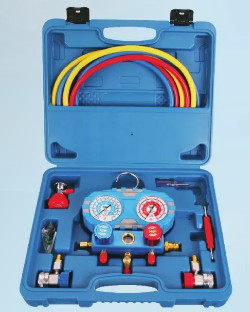 Auto AC Tool 134AH environmental protection paper carton Gauge set gear sheath with quick connector