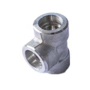 China 3000lbs Astm A105 Socket Weld Tees High Pressure wholesale
