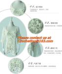 Fashion Cotton Women, Sweet Self-cultivation, Candy Color Back-Hollow Crochet,