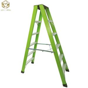 China Fiberglass Aluminium Telescopic Ladder Retractable For Electrician 4-10 Step wholesale
