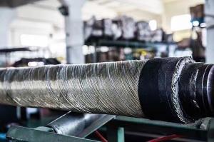 China 3000mm Concrete Pump Hose Pipe Schwing Concrete Pump Rubber Hose wholesale