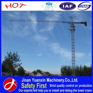 China China factory supply 5613 8t max load tower crane wholesale