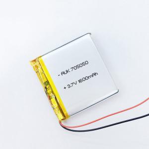 China 3.7V 1600mAh Rechargeable LiPo Battery Cells For Pos Machine wholesale