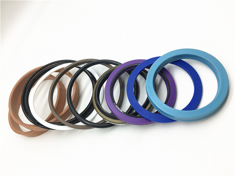 NBR Bucket Kobelco Sk60 Parts , Aftermarket Hydraulic Cylinder Seal Kits