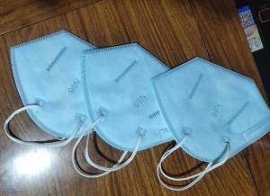 China Low Breath Resistance Disposable Particulate Respirator Mask Fliud Resistant wholesale