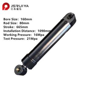 China Heavy Load Customized Hydraulic Cylinders 80mm Rod wholesale